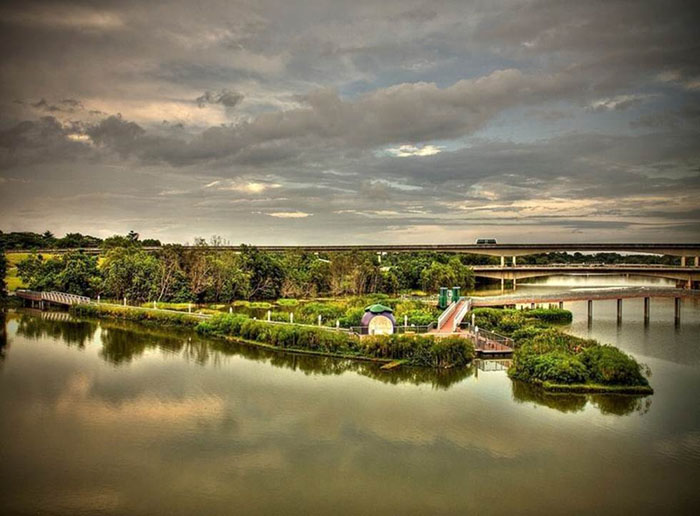 Floating Wetlands Stormwater Treatment