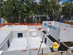 Spel Precast Tank Install